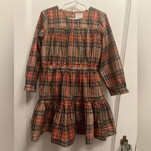 CREWCUTS TARTAN DRESS - SIZE 6